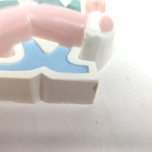 Bunny Love Letters Nursery Decor Easter Decor Wall Hanging Shelf Display Burwood - Picture 9 of 10